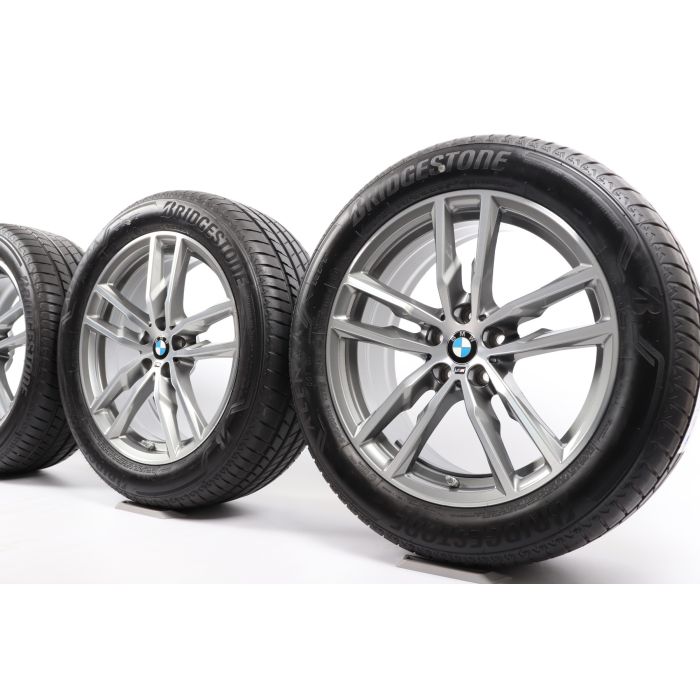 BMW Velgen met Zomerbanden X3 G01 X4 G02 19 Inch Styling 698 M Doppelspeiche main product photo