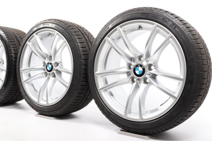 BMW Winterkompletträder M2 F87 18 Zoll Styling 640 M Doppelspeiche main product photo