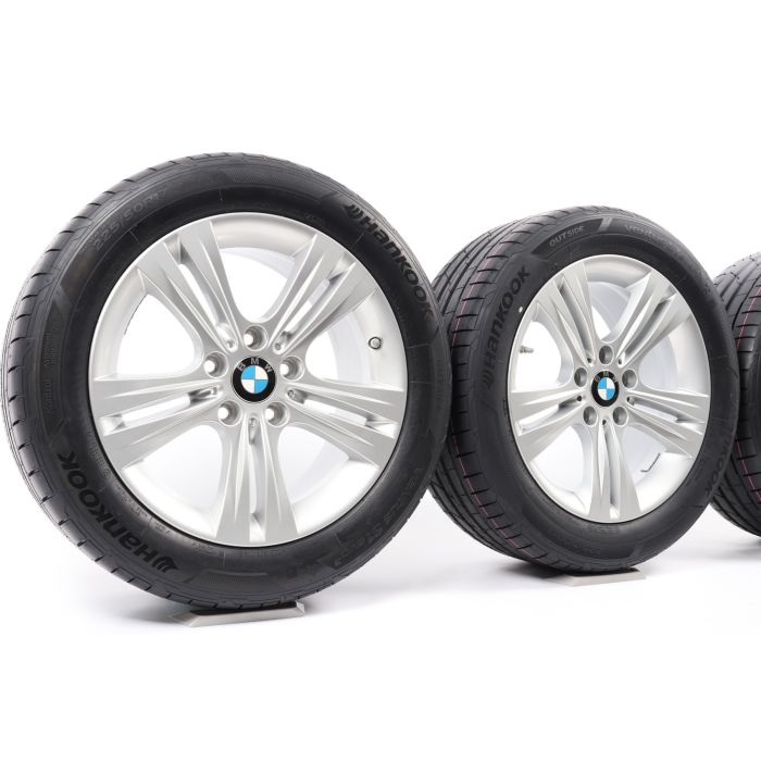 BMW Velgen met Zomerbanden 3 Serie F30 F31 17 Inch Styling 392 Doppelspeiche