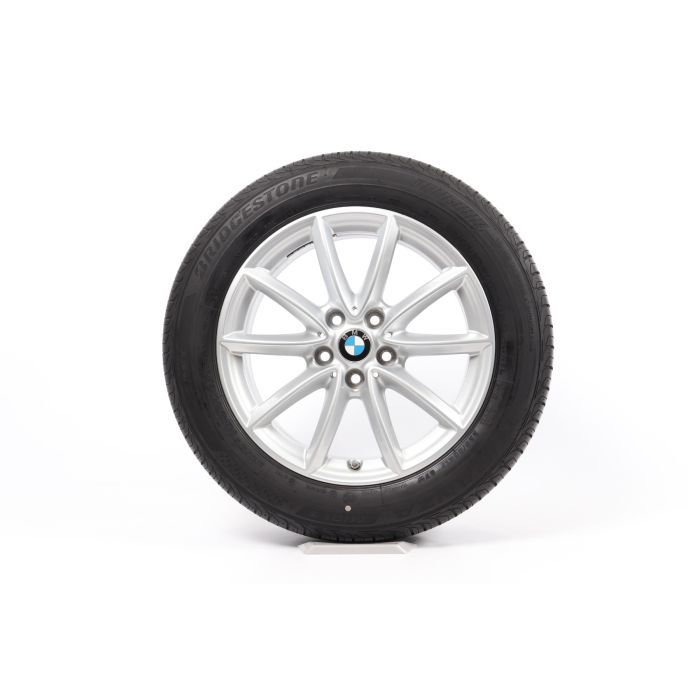 BMW Summer Wheels X1 F48 17 Zoll Styling 560 V-spoke RDC Silber