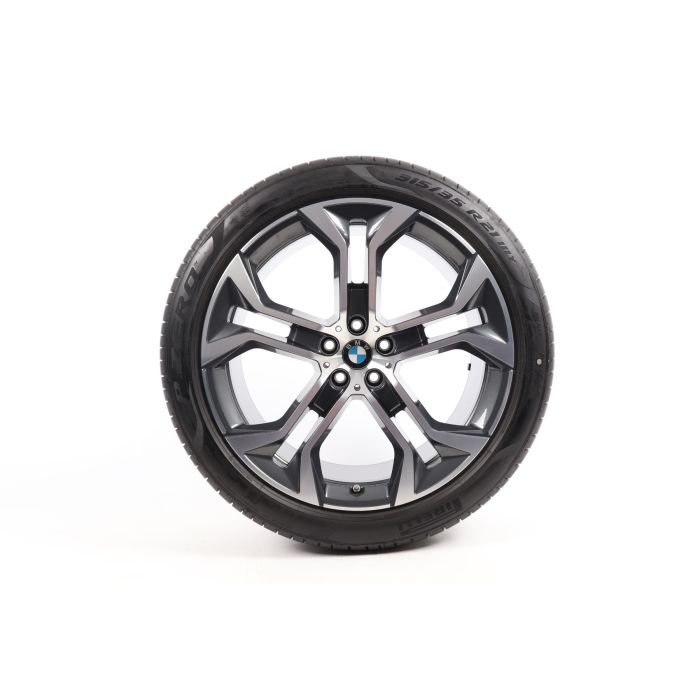 BMW Sommerkompletträder X5 G05 X6 G06 21 Zoll Styling 744