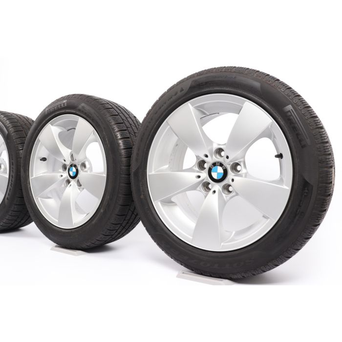 BMW Winterkompletträder 5er E60 17 Zoll Styling 138 Sternspeiche main product photo