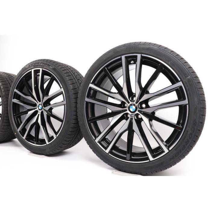 BMW Winterkompletträder X5 G05 X6 G06 22 Zoll Styling 742 M Doppelspeiche main product photo