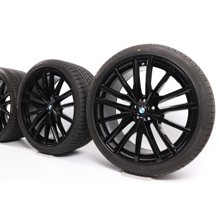 BMW Winterkompletträder X5 G05 X6 G06 22 Zoll Styling 742 M Doppelspeiche main product photo