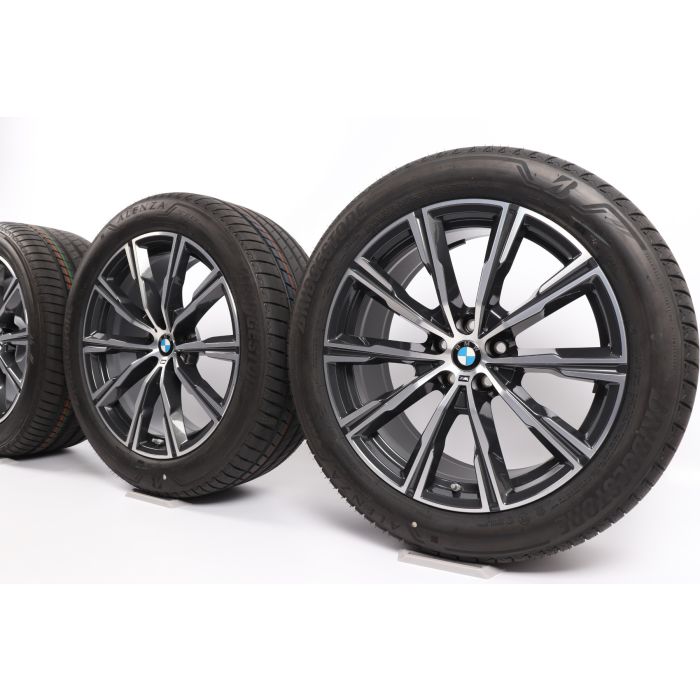 BMW Sommerkompletträder X5 G05 X6 G06 20 Zoll Styling 740 M Sternspeiche main product photo
