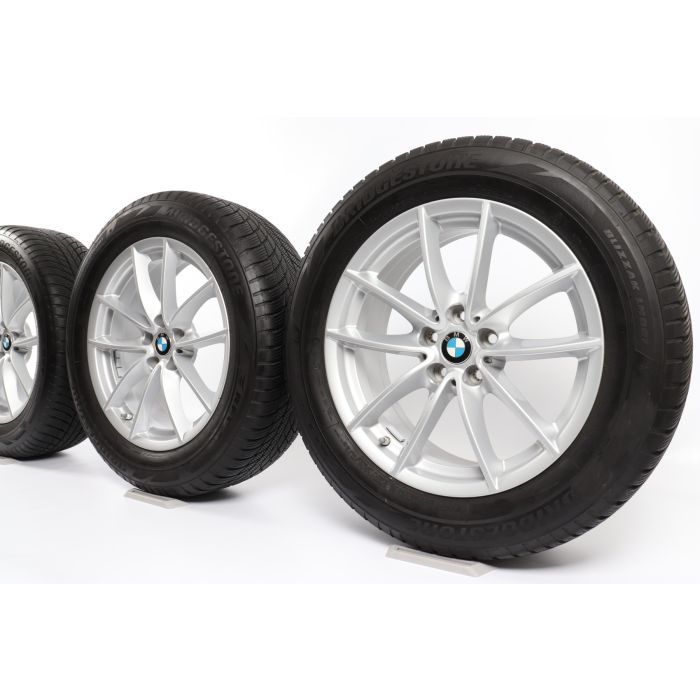 BMW Winterkompletträder X3 G01 X4 G02 18 Zoll Styling 618 V-Speiche