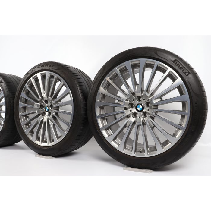 BMW Sommerkompletträder X7 G07 22 Zoll Styling 757 Y-Speiche main product photo