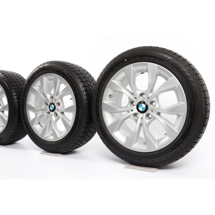 BMW Winter Wheels X1 E84 17 Zoll Styling 318 Vspoke RDC silber