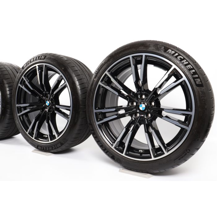 BMW Sommerkompletträder M5 F90 20 Zoll Styling 706 M Doppelspeiche main product photo