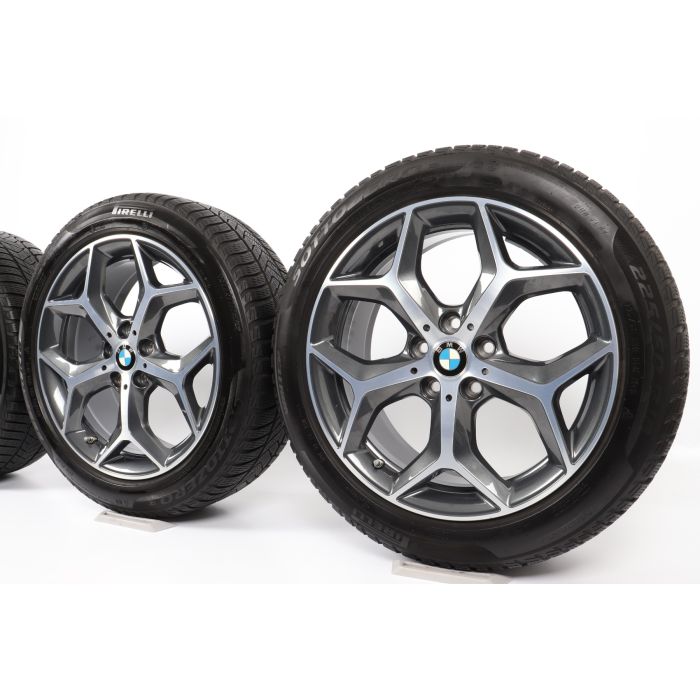 BMW Winterkompletträder X1 F48 X2 F39 18 Zoll Styling 569 Y-Speiche main product photo