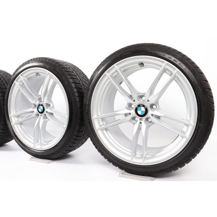 BMW Winterkompletträder M3 F80 M4 F82 F83 19 Zoll Styling 641 M Doppelspeiche main product photo