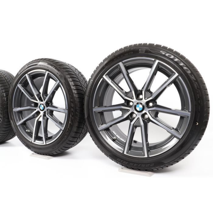 BMW Winterkompletträder 3er G20 G21 2er G42 4er G22 G23 18 Zoll Styling 780 V-Speiche main product photo