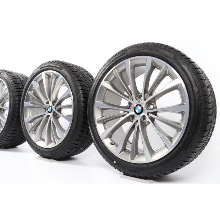 BMW Winterkompletträder 5er G30 19 Zoll Styling 663 W-Speiche main product photo