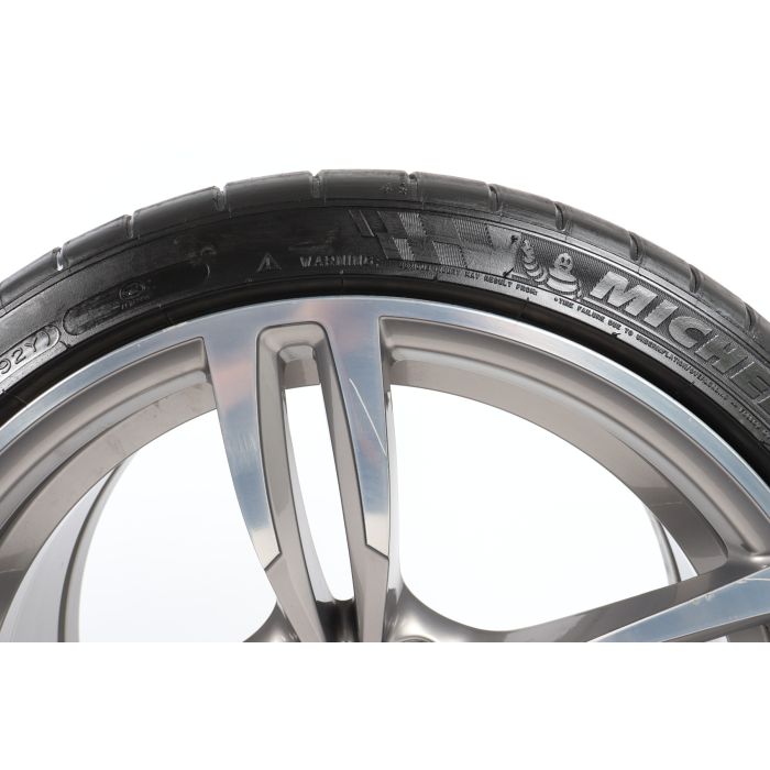 BMW Sommerkompletträder M2 F87 19 Zoll 437 M Doppelspeiche Jet Black