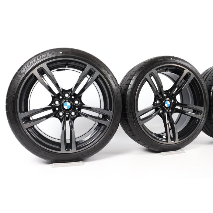 BMW Sommerkompletträder M2 F87 19 Zoll Styling 437 M Doppelspeiche