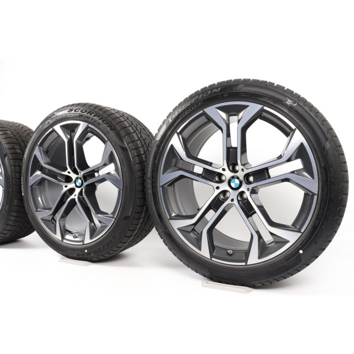 BMW Winter Wheels X5 G05 X6 G06 21 Inch Styling 744 Y-Speiche main product photo