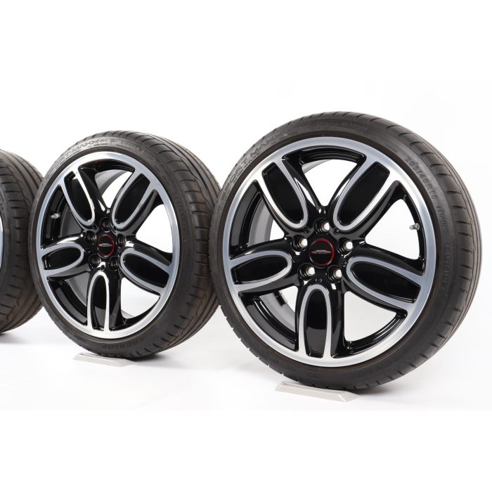 MINI Sommerkompletträder F55 F56 F57 18 Zoll Styling Cup Spoke 2-Tone 563 main product photo
