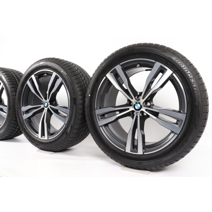BMW Winterkompletträder X7 G07 21 Zoll Styling 754 M Doppelspeiche main product photo