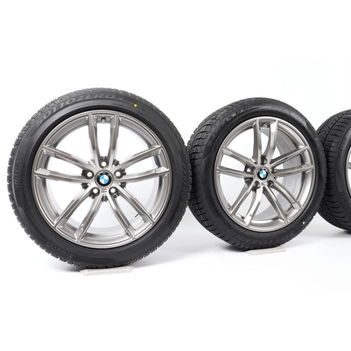 BMW Winterkompletträder 5er G30 G31 18 Zoll Styling 662 M Doppels