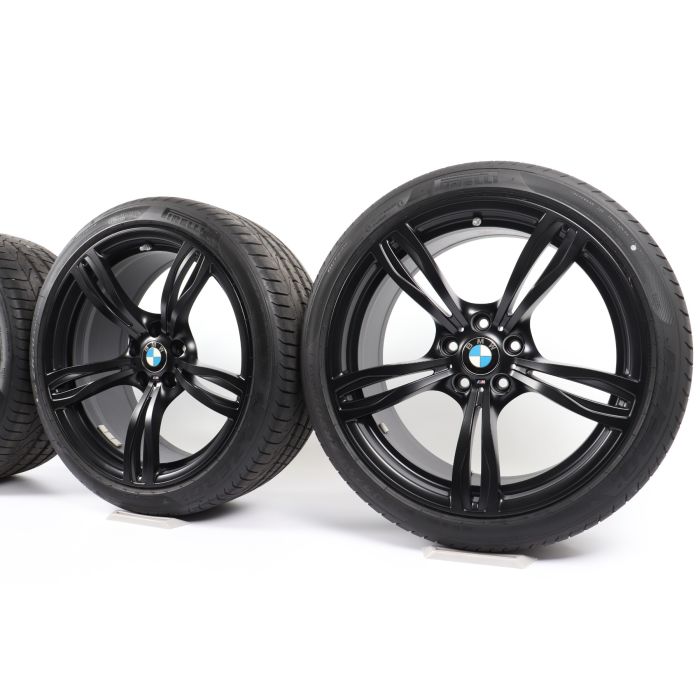BMW Sommerkompletträder 6er F06 F13 M6 F12 20 Zoll Styling 343 M Doppelspeiche main product photo