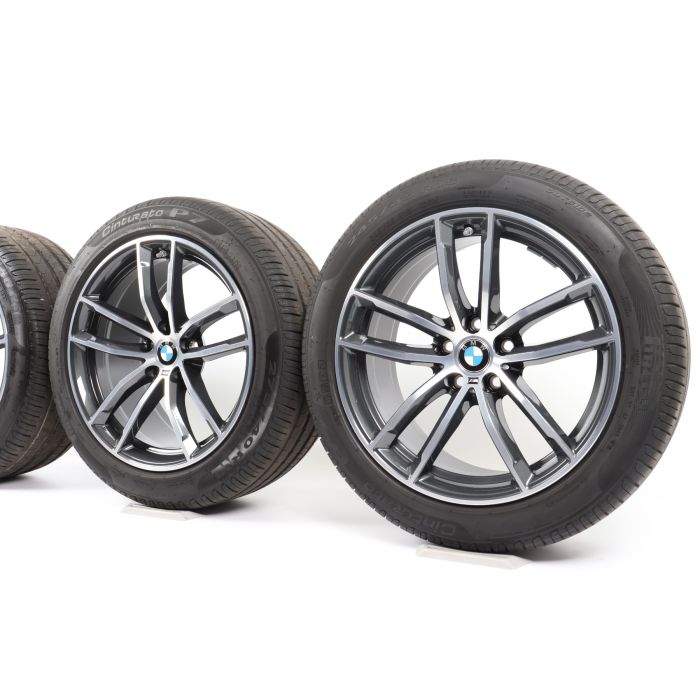 BMW Velgen met Zomerbanden 5 Serie G30 G31 18 Inch Styling 662 M Doppelspeiche main product photo