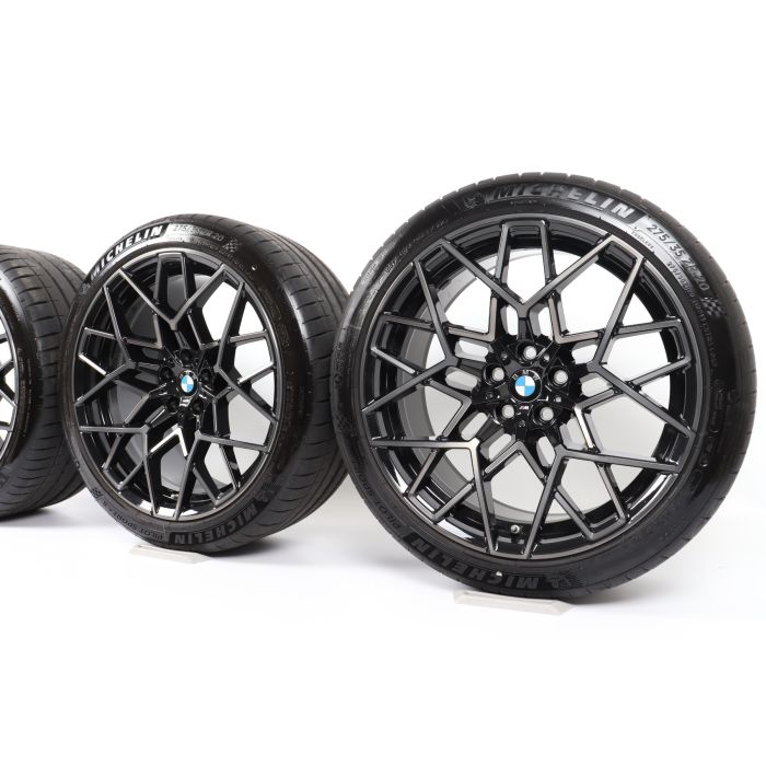BMW Sommerkompletträder M5 F90 M8 F91 F92 F93 20 Zoll Styling 813 M Sternspeiche main product photo
