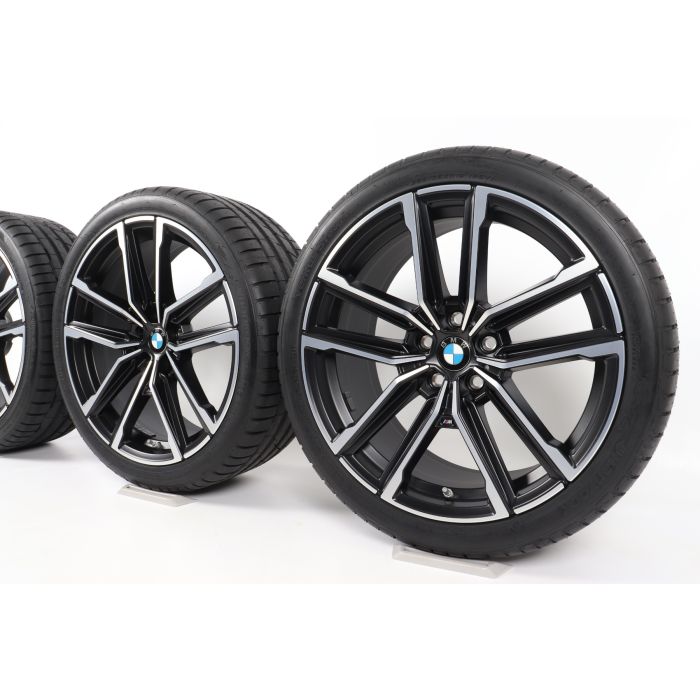 BMW Sommerkompletträder 3er G20 G21 2er G42 4er G22 G23 19 Zoll Styling 797 M Doppelspeiche main product photo