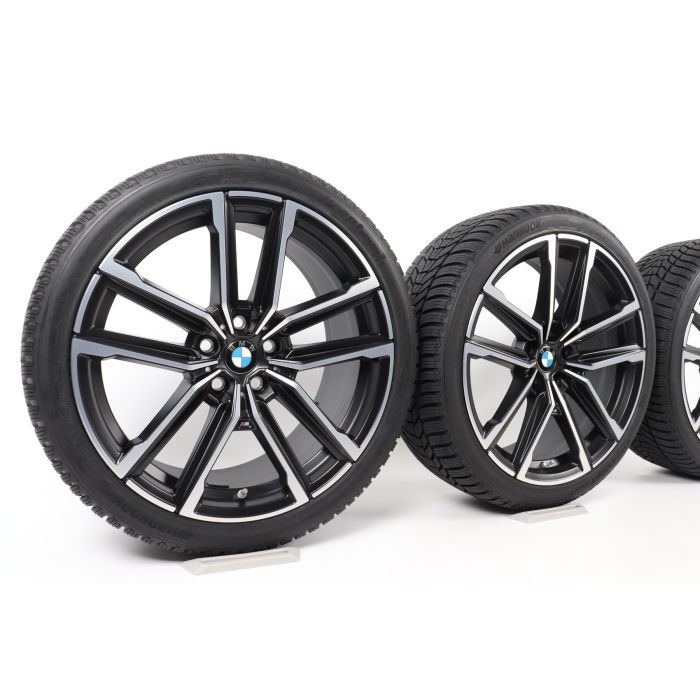 送料込み　 G20.G21.G22 純正ホイール　797M ブラック塗装 BMW Winter Wheels 3 Series G20 G21 2 Series G42 4 Series G22 G23