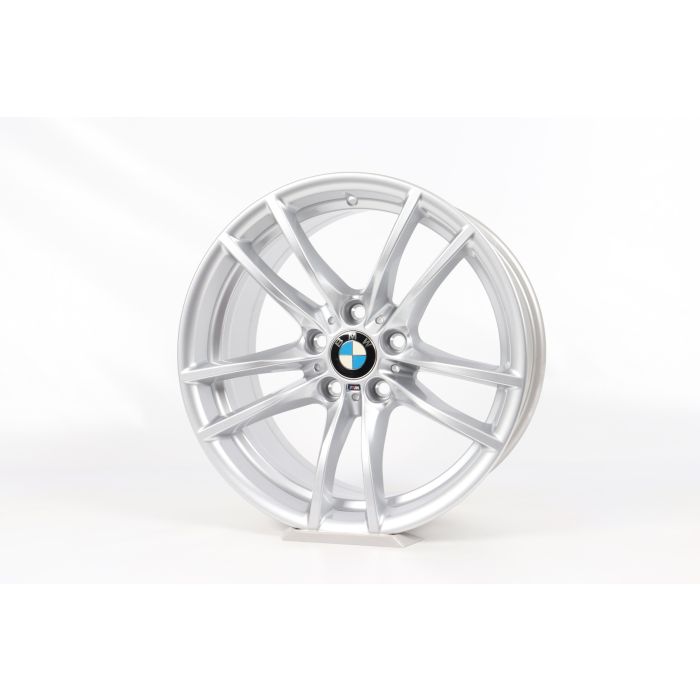 ORIGINAL BMW M2 F87 18 Zoll Alufelgen 640 M Doppelspeiche Silber 