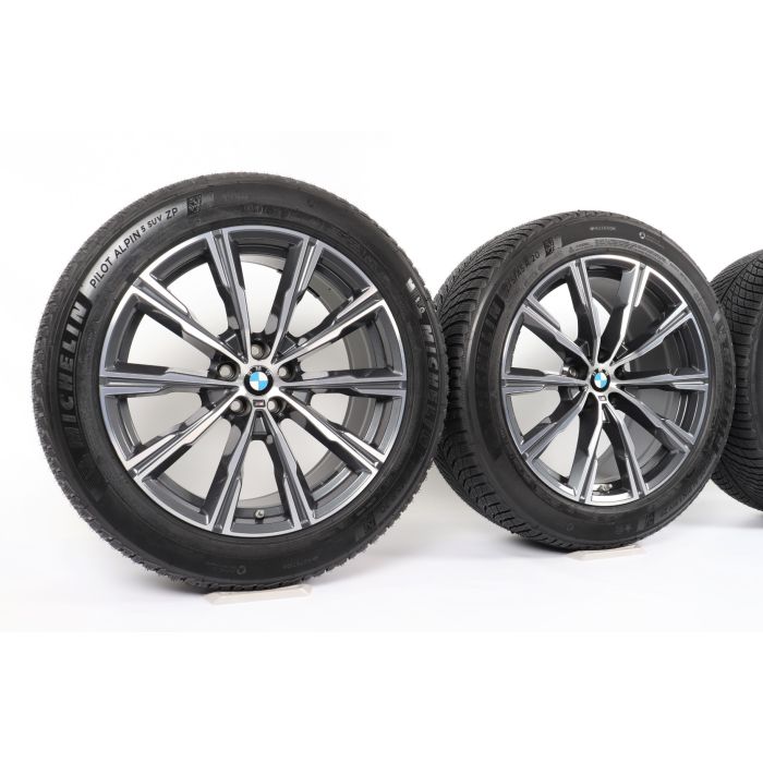 BMW Winterkompletträder X5 G05 X6 G06 20 Zoll Styling 740 M Stern 