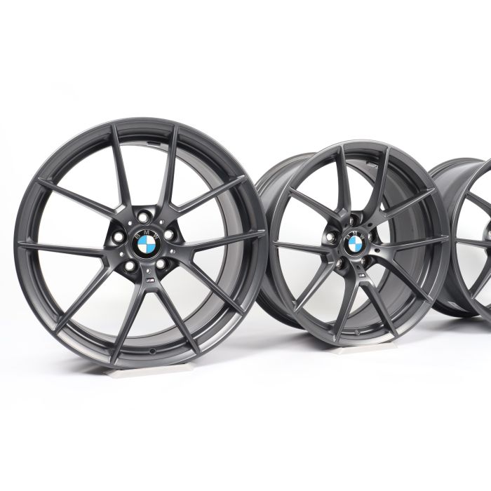 4x BMW Alufelgen M3 F80 M4 F82 F83 19 Zoll 20 Zoll Styling 763 M Y-