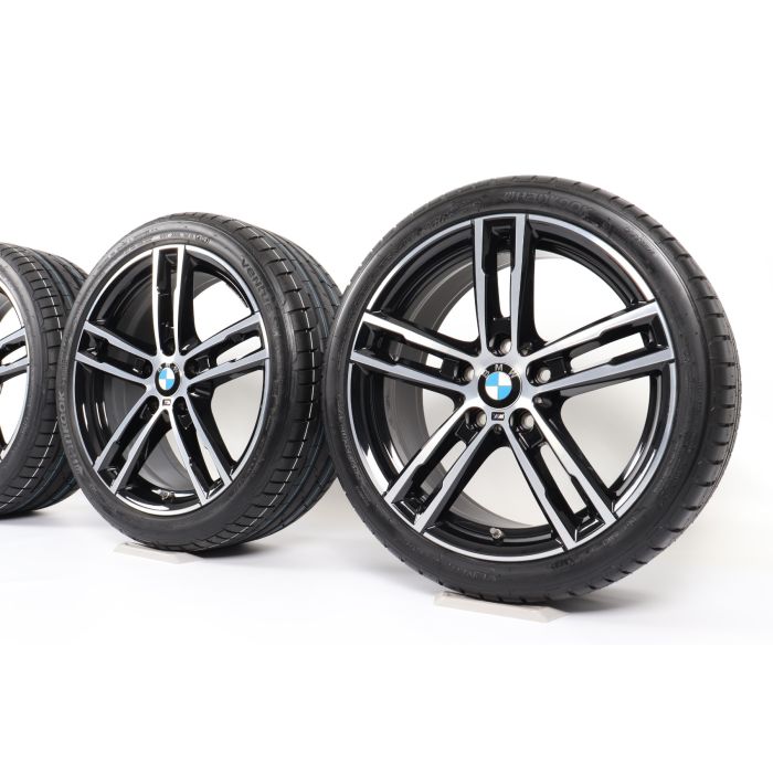 BMW Sommerkompletträder 1er F20 F21 2er F22 F23 18 Zoll Styling 719 M Doppelspeiche main product photo