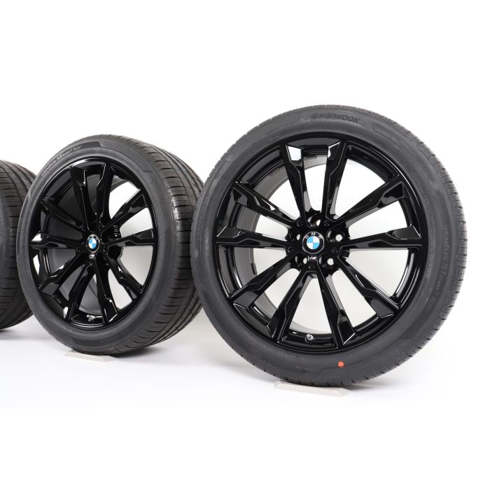 BMW Sommerkompletträder X3 G01 X4 G02 20 Zoll Styling 699 M Doppelspeiche main product photo