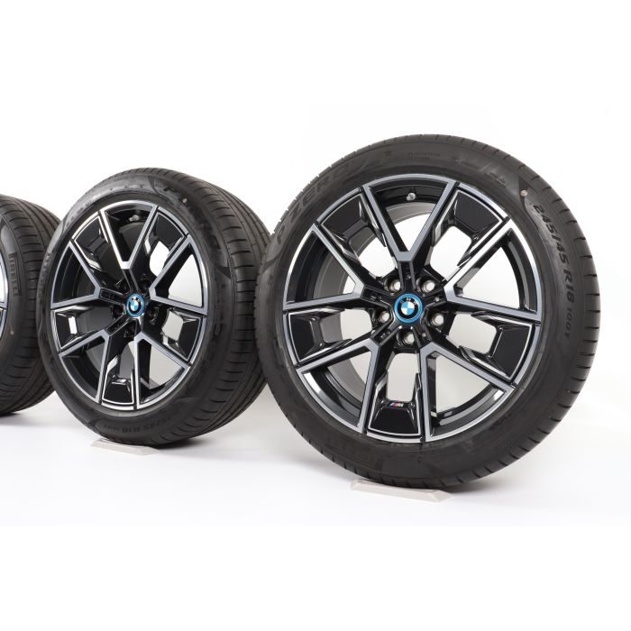 BMW Sommerkompletträder 4er G26 i4 G26 18 Zoll Styling 858 Aerodynamik main product photo