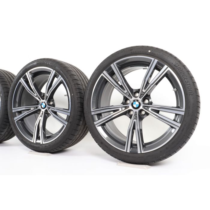 BMW Sommerkompletträder 3er G20 G21 4er G22 G23 19 Zoll Styling 793i Doppelspeiche main product photo