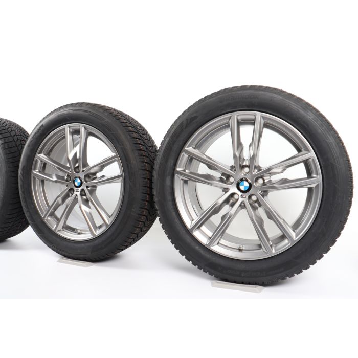 BMW Winterkompletträder X3 G01 X4 G02 19 Zoll Styling 698 M Doppelspeiche main product photo