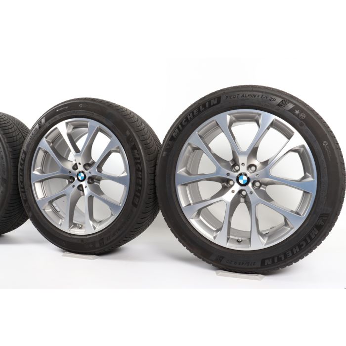 BMW Winterkompletträder X5 G05 X6 G06 20 Zoll Styling 738 V-Speiche main product photo