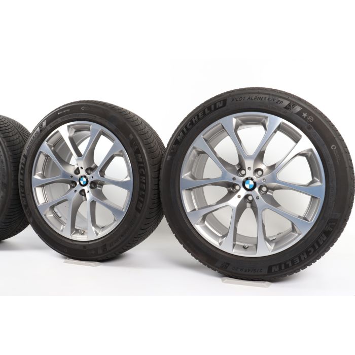 BMW Winterkompletträder X5 G05 X6 G06 20 Zoll Styling 738 V-Speiche main product photo