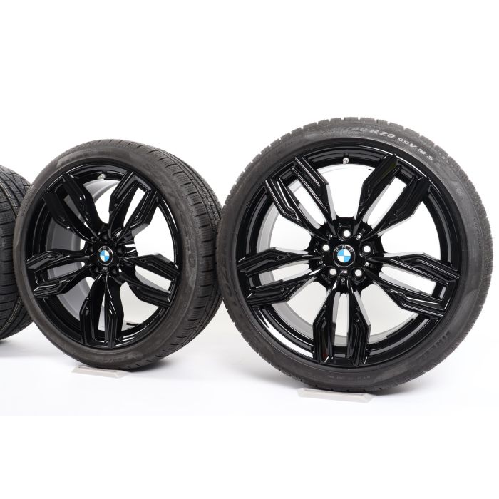 BMW Winterkompletträder 7er G11 G12 20 Zoll Styling 760 M Doppelspeiche main product photo