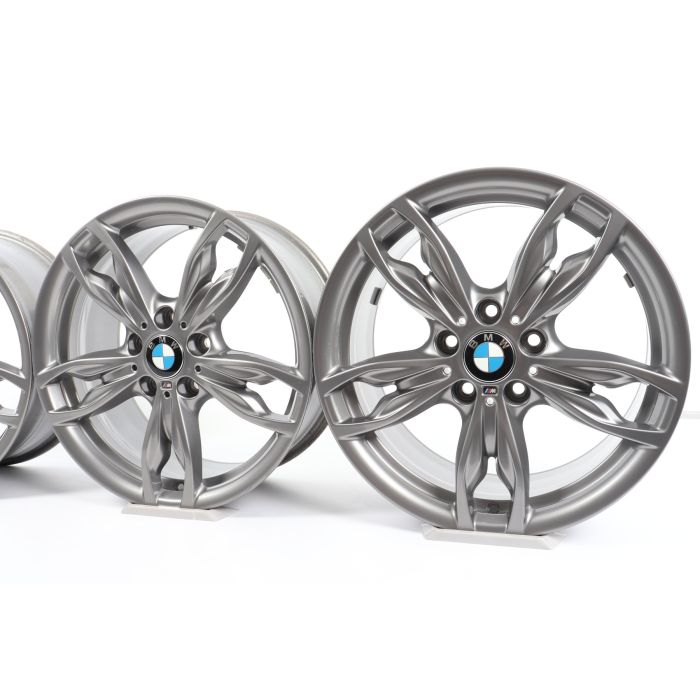 4x BMW Alufelgen 1er F20 F21 2er F22 F23 18 Zoll Styling 436 main product photo