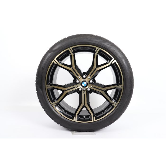 BMW Sommerkompletträder X5 G05 X6 G06 21 Zoll Styling 741 M Y-Spe 