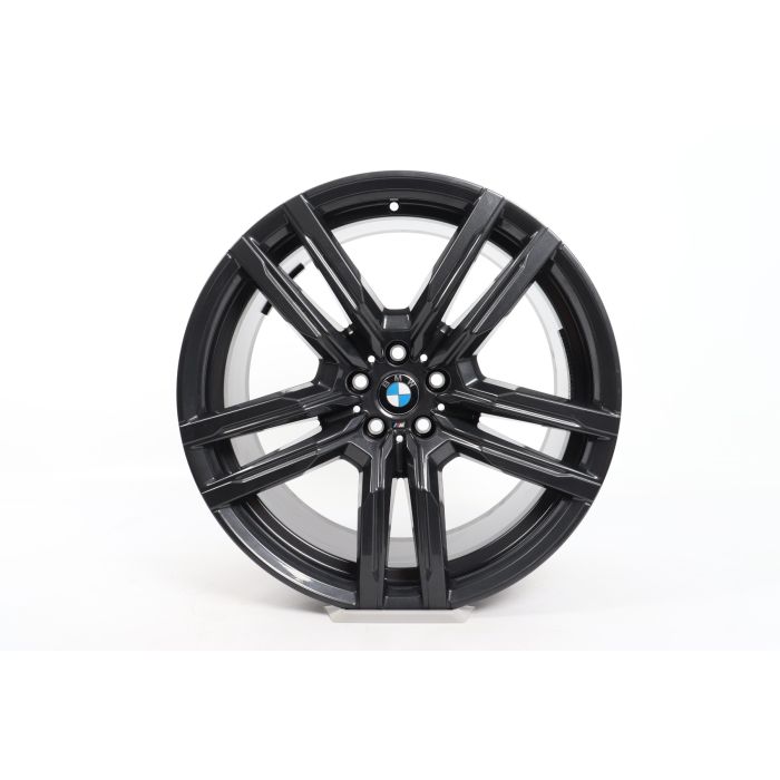 1x Rear axle BMW Alloy Rim X5M F95 X6M F96 21 Inch Styling 808 M Doppelspeiche main product photo