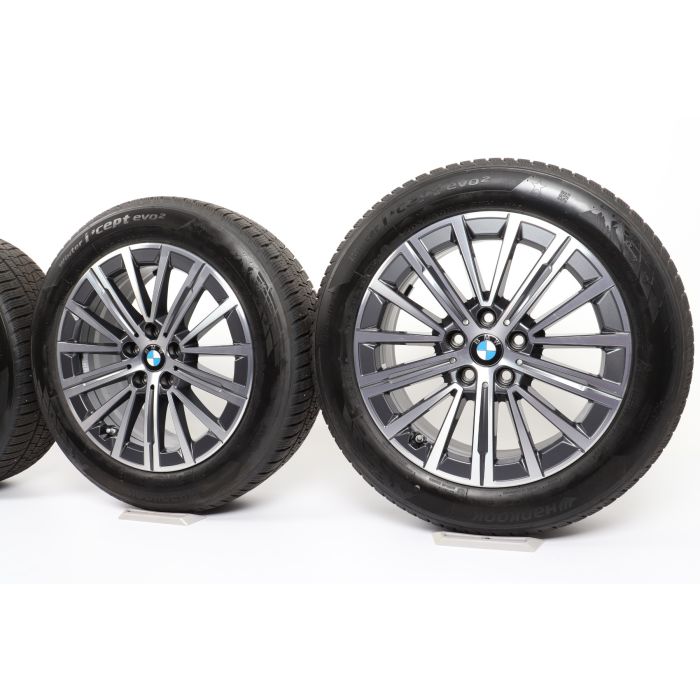 BMW Winterkompletträder 2er U06 17 Zoll Styling 833 V-Speiche