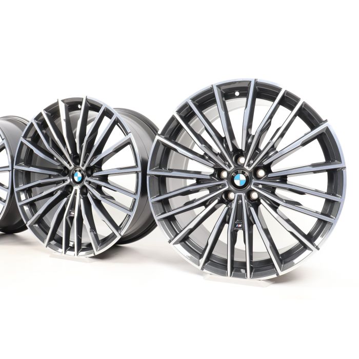4 x Alufelge M Vielspeiche 729 orbitgrey 9J x 20 ET 41 Hinterachse 8er G14  G15 G16