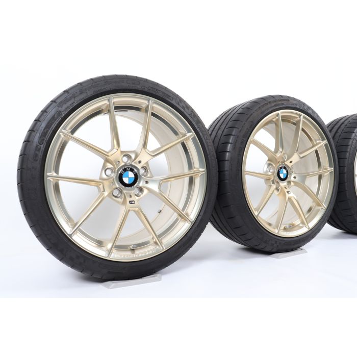 BMW Sommerkompletträder M2 F87 19 Zoll Styling 763 M Y-Speiche