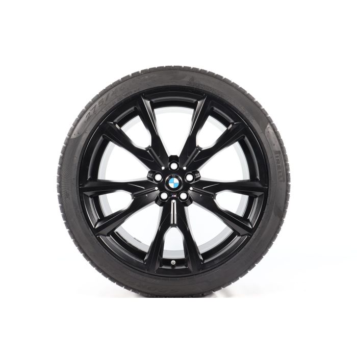 BMW Winterkompletträder X7 G07 22 Zoll Styling 755 M V-Speiche