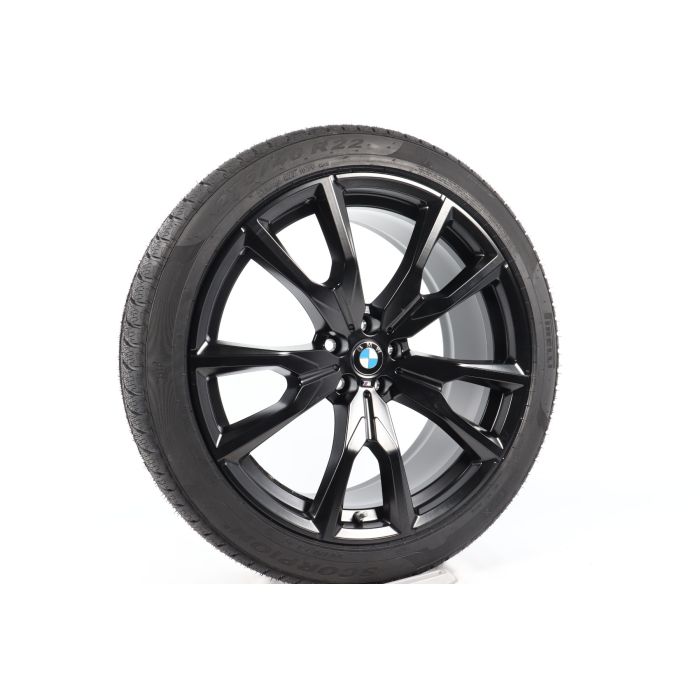 BMW Winter Wheels X7 G07 22 Inch Styling 755 M V-Speiche