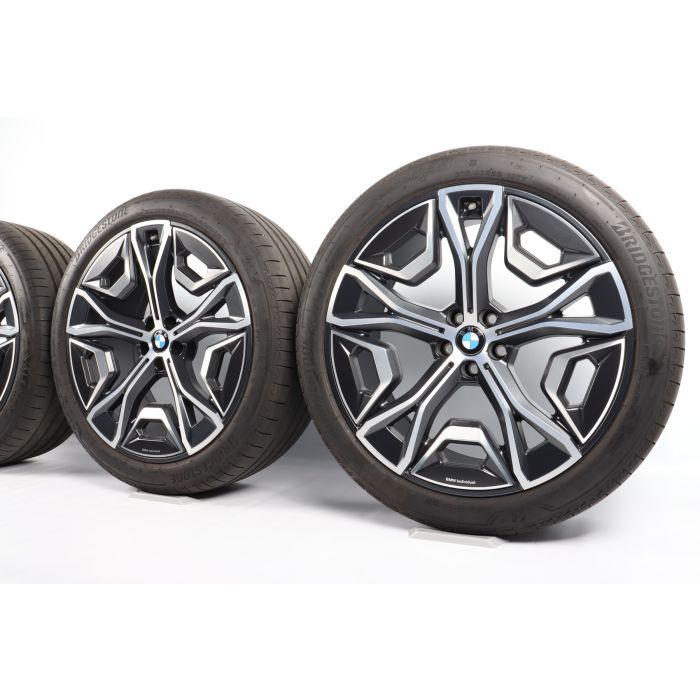 BMW Sommerkompletträder iX i20 22 Zoll Styling 1021 Aerodynamik main product photo