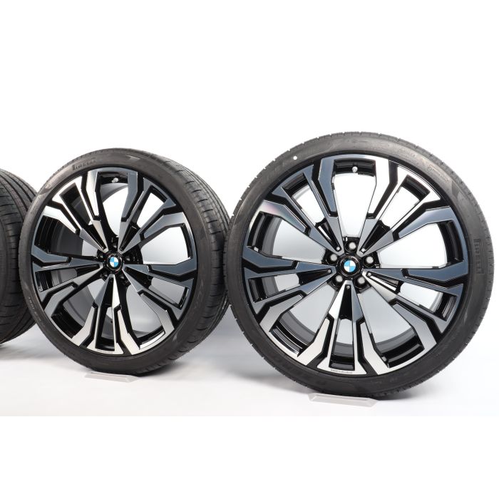 BMW Sommerkompletträder X7 G07 23 Zoll Styling 914 Individual V-Speiche main product photo
