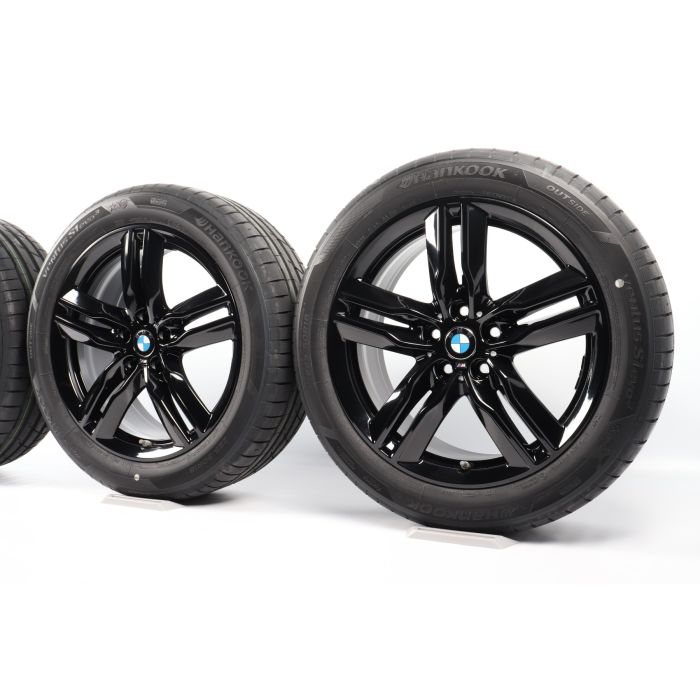 BMW Sommerkompletträder X1 F48 X2 F39 18 Zoll Styling 570 M Doppelspeiche main product photo
